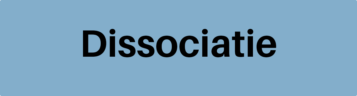 Dissociatie